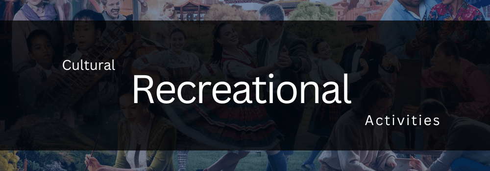 Cultural and Recreational Activities